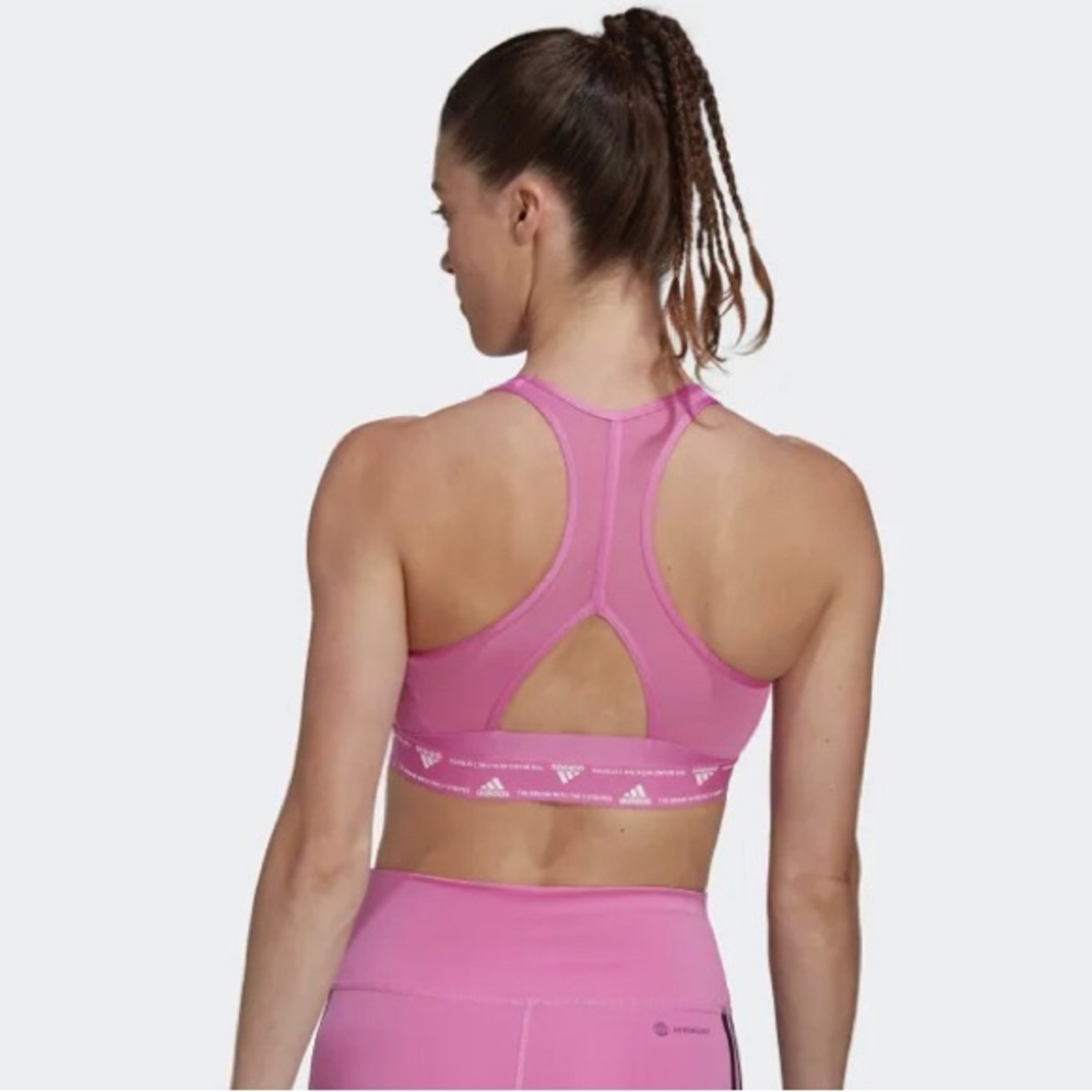 Adidas Powerreact Training Medium-Support Bra - image 2